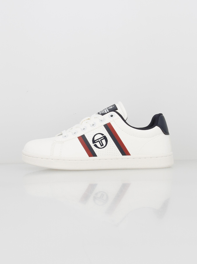 Baskets basses nizza flag bleu blanc enfant - Sergio Tacchini