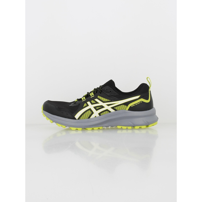 Chaussures de trail scout 3 gris vert noir homme - Asics