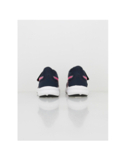 Baskets à scratch jolt 4 ps rose bleu marine enfant - Asics