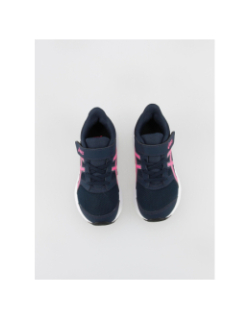 Baskets à scratch jolt 4 ps rose bleu marine enfant - Asics