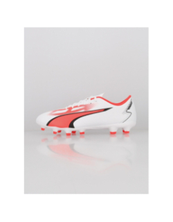 Chaussures de football ultra play FG/AG blanc homme - Puma