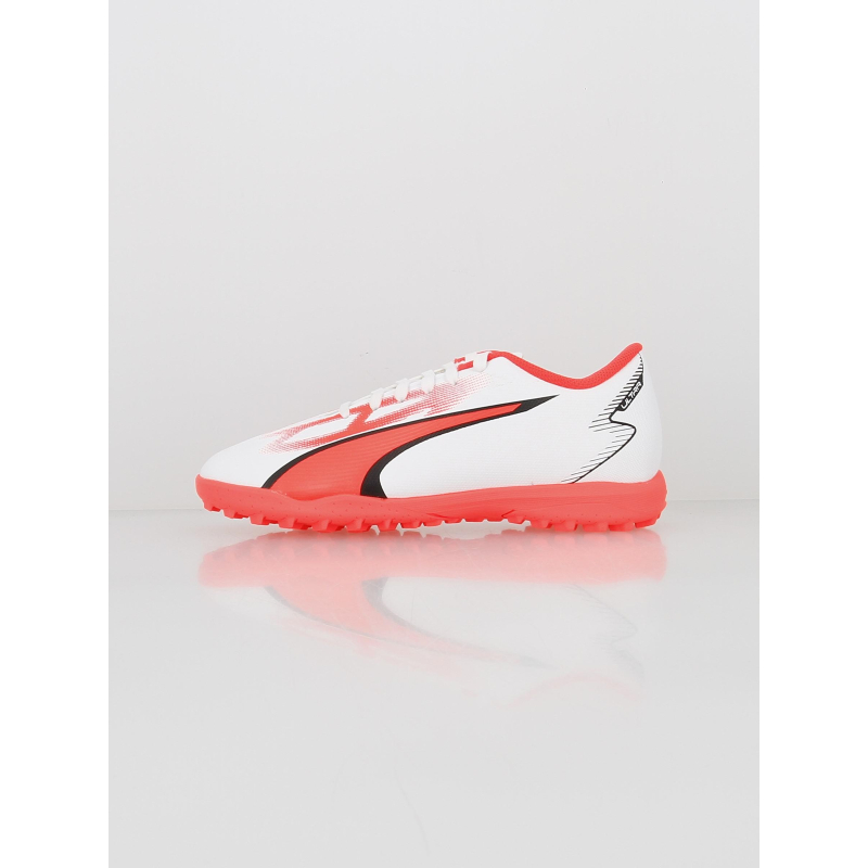 Chaussures de football ultra play TT blanc enfant - Puma