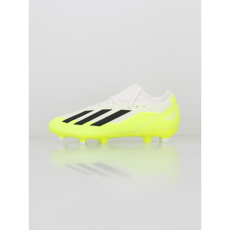 Chaussures de football X crazyfast.3 FG fluo enfant - Adidas