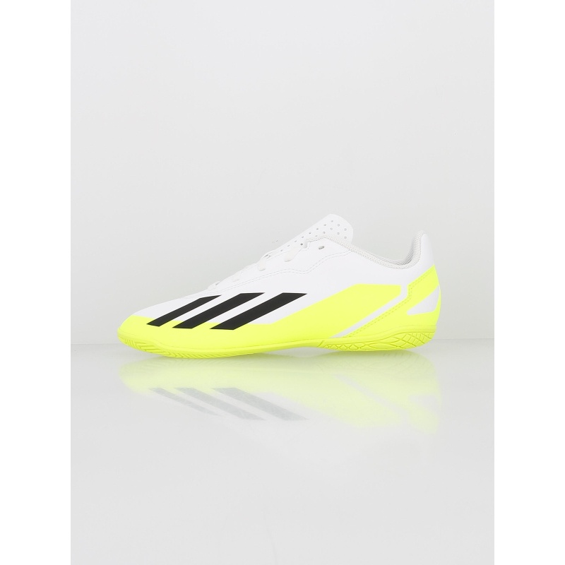 Chaussures football salle X crazyfast.4 blanc enfant - Adidas