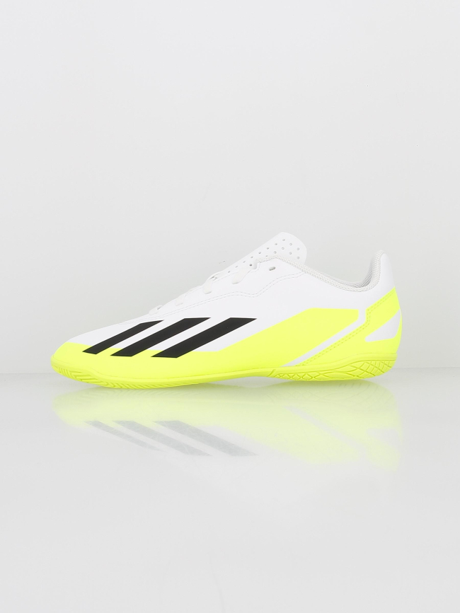 Chaussures football salle X crazyfast.4 blanc enfant - Adidas