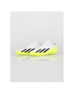 Chaussures football salle X crazyfast.4 blanc enfant - Adidas