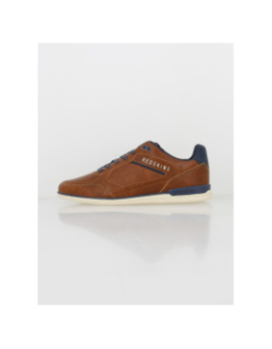 Baskets simili-cuir loisir aurore marron homme - Redskins