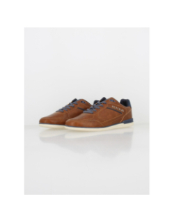 Baskets simili-cuir loisir aurore marron homme - Redskins