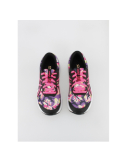 Chaussures de running contend 8 print gs noir fille - Asics