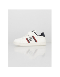 Baskets basses nizza flag blanc enfant - Sergio Tacchini