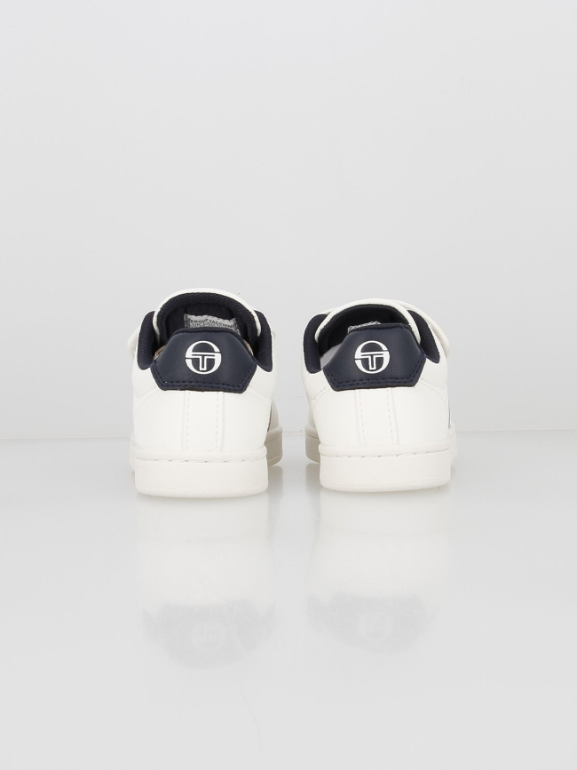 Baskets basses nizza flag blanc enfant - Sergio Tacchini