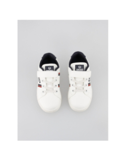 Baskets basses nizza flag blanc enfant - Sergio Tacchini