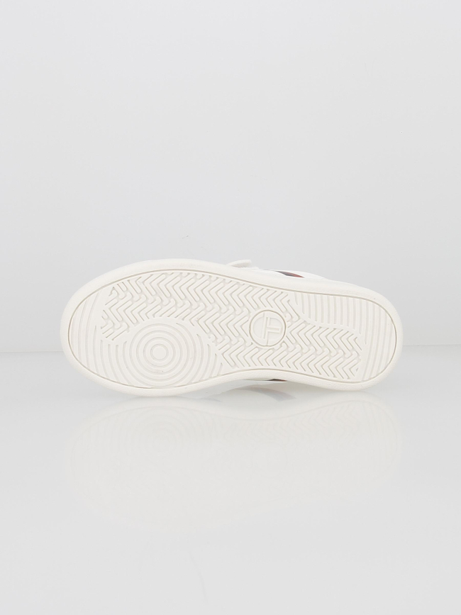 Baskets basses nizza flag blanc enfant - Sergio Tacchini