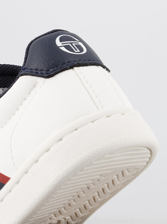 Baskets basses nizza flag blanc enfant - Sergio Tacchini