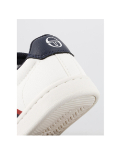 Baskets basses nizza flag blanc enfant - Sergio Tacchini