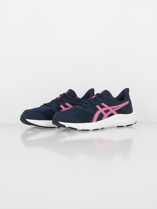 Chaussures de running jolt 4 gs bleu rose enfant - Asics