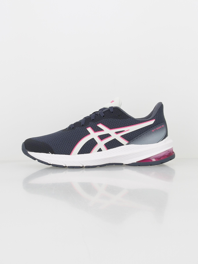 Chaussures de running GT-1000 12 gs bleu rose enfant - Asics