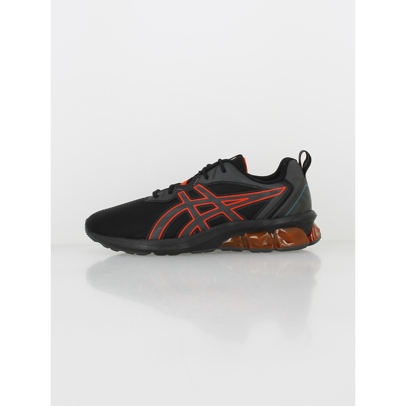 Baskets gel quantum 90 IV noir rouge homme Asics Sports