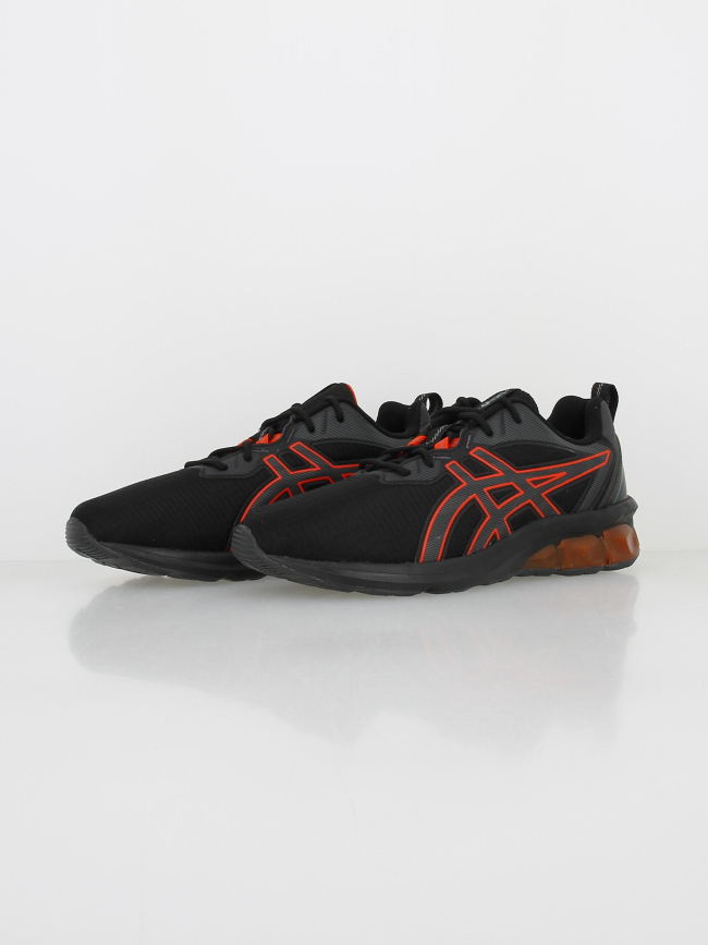 Baskets gel quantum 90 IV noir rouge homme - Asics