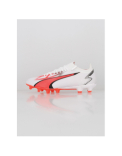 Chaussures de football ultra match FG/AG blanc homme - Puma