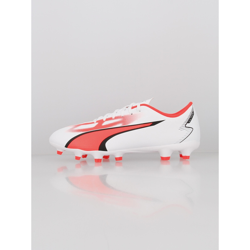 Chaussures de football ultra play fg/ag blanc enfant - Puma