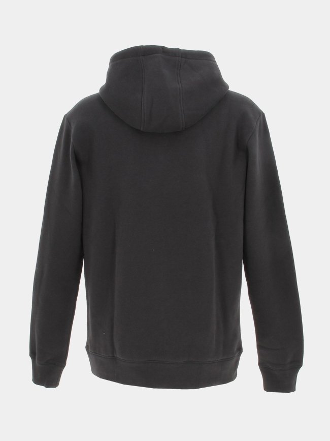 Sweat à capuche david logo basique noir homme - Teddy Smith