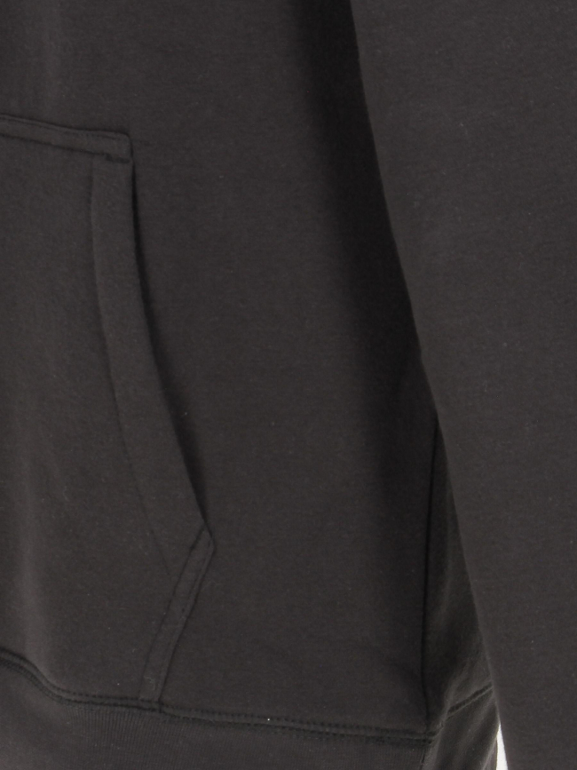 Sweat à capuche david logo basique noir homme - Teddy Smith