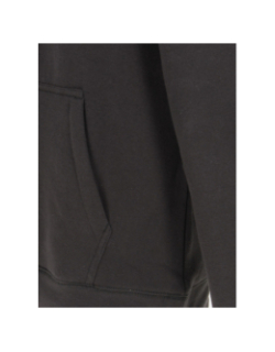 Sweat à capuche david logo basique noir homme - Teddy Smith