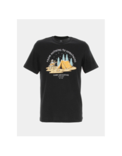 T-shirt hiker aventure squelette noir enfant - Jack & Jones