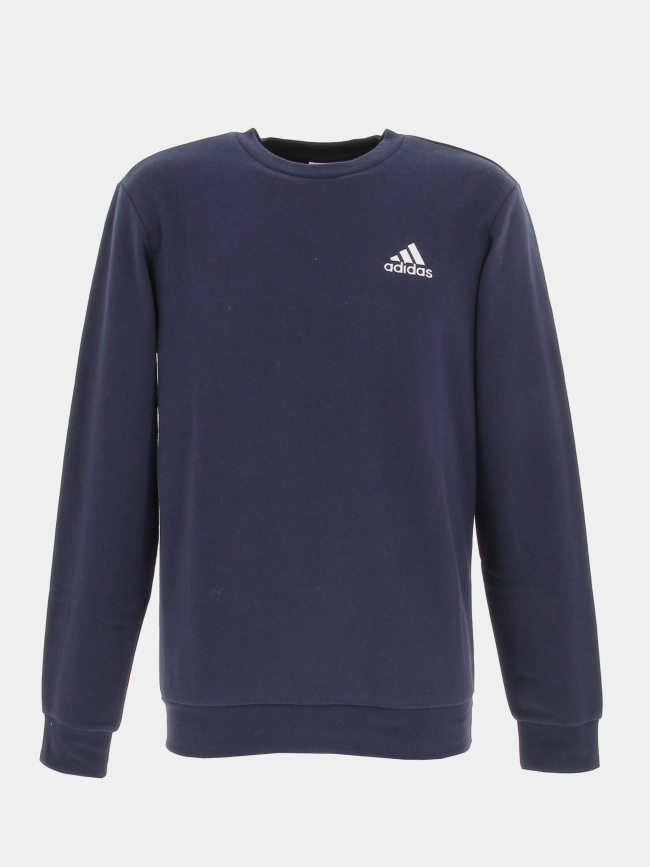 Sweat feelcozy logo brodé bleu marine homme - Adidas