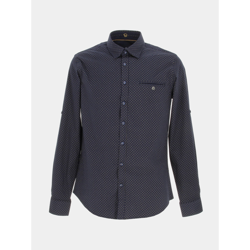 Chemise à poche classic bleu marine homme - Benson & Cherry