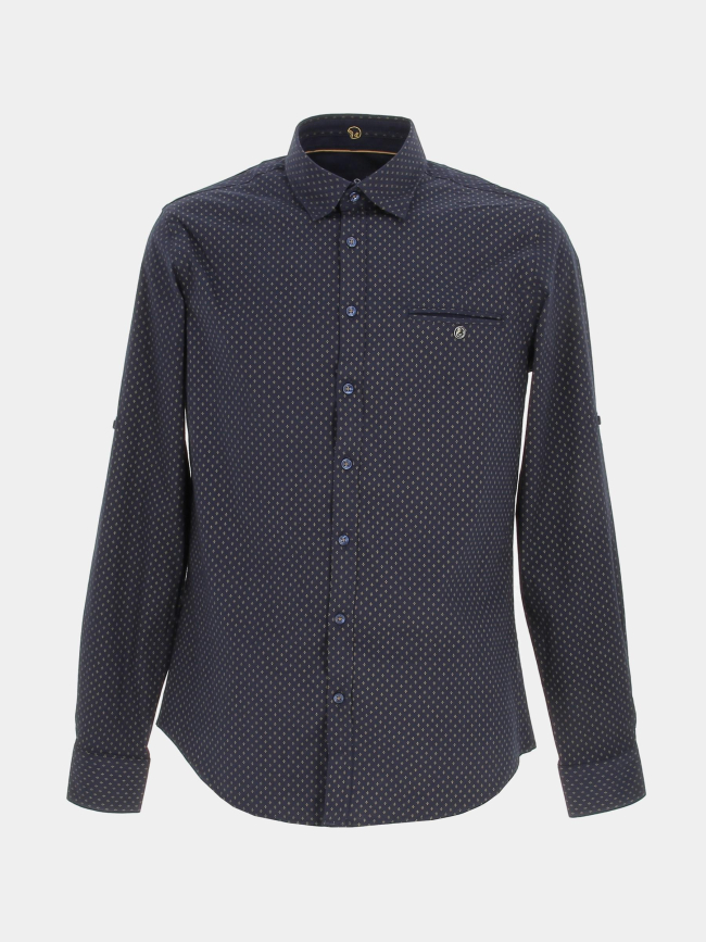 Chemise à poche classic bleu marine homme - Benson & Cherry