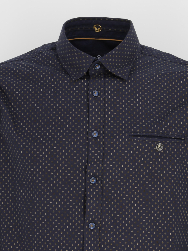 Chemise à poche classic bleu marine homme - Benson & Cherry