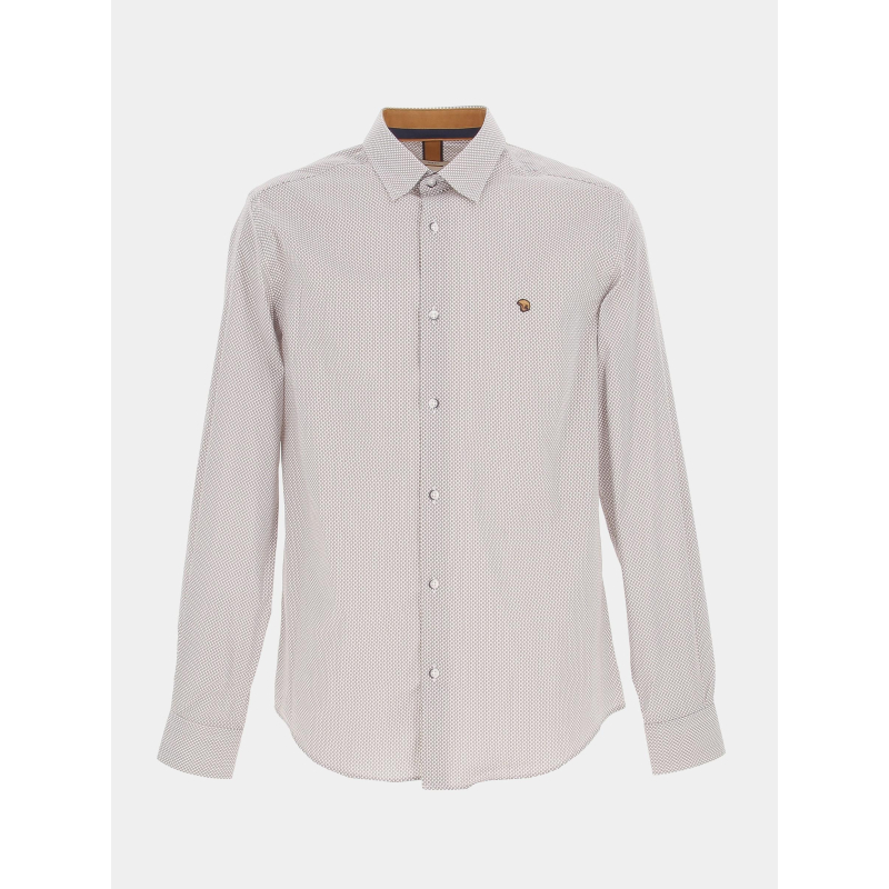 Chemise manches longues classic blanc homme - Benson & Cherry