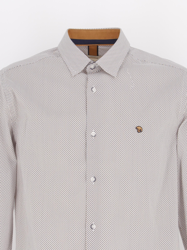 Chemise manches longues classic blanc homme - Benson & Cherry