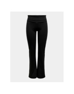 Pantalon de sport fold jazz noir femme - Only