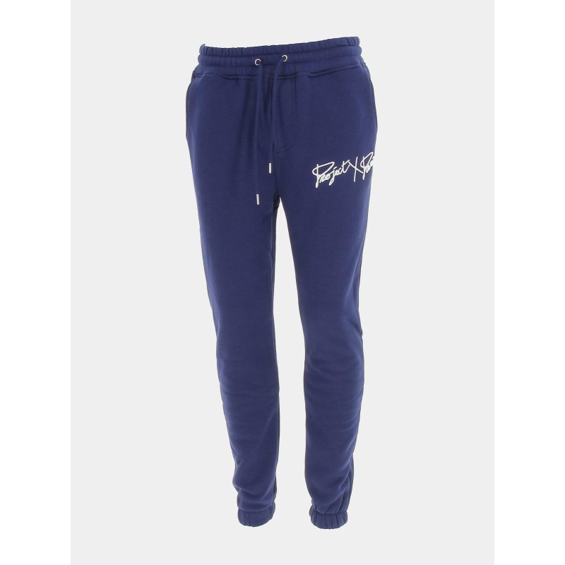 Jogging logo signature bleu marine homme - Project X Paris