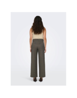 Pantalon classique geggo mia noir marron - Jacqueline De Yong