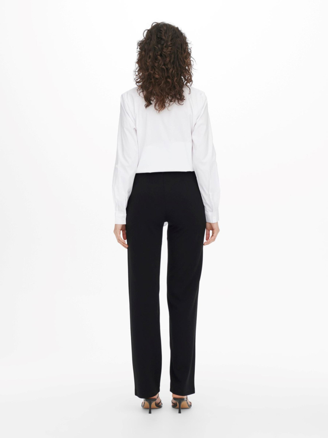 Pantalon chino droite eggo noir femme - Jacqueline De Yong