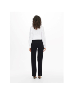 Pantalon chino droite eggo noir femme - Jacqueline De Yong