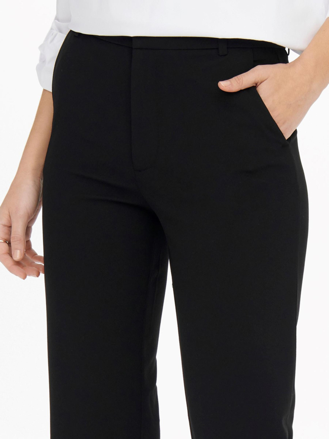 Pantalon chino droite eggo noir femme - Jacqueline De Yong