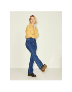 Jean taille haute turin bootcut bleu marine femme - JJXX