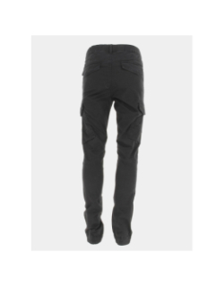 Pantalon cargo murray utilitaire noir garçon - Teddy Smith