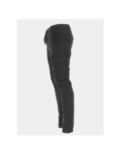 Pantalon cargo murray utilitaire noir garçon - Teddy Smith