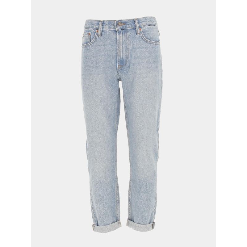 Jean dad pant taille ajustable bleu clair enfant - Teddy Smith