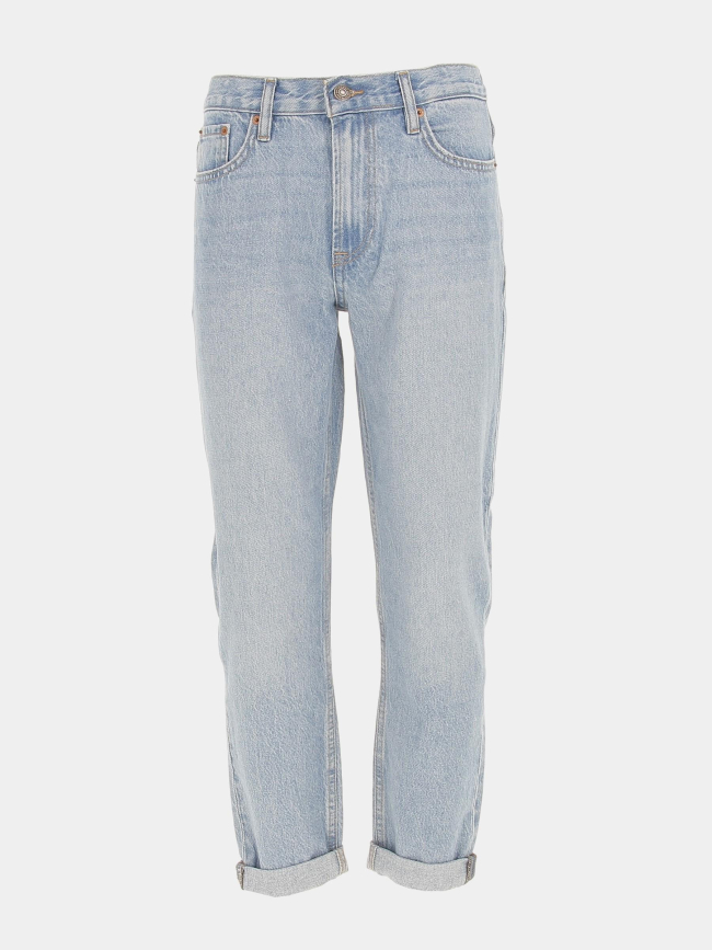 Jean dad pant taille ajustable bleu clair enfant - Teddy Smith