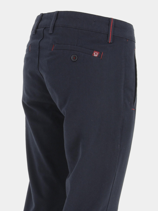 Pantalon chino classic slim marine homme - Benson & Cherry