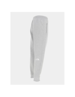 Jogging basique logo brodé gris homme - The North Face