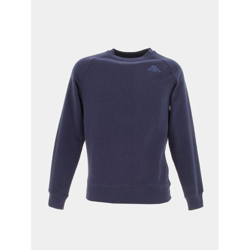 Sweat caimali regular fit bleu marine homme - Kappa