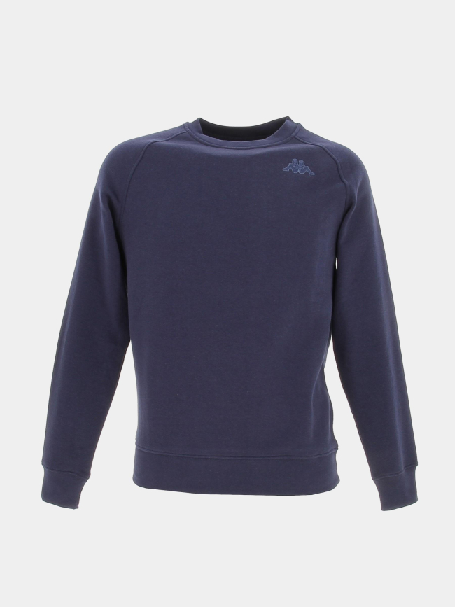 Sweat caimali regular fit bleu marine homme - Kappa